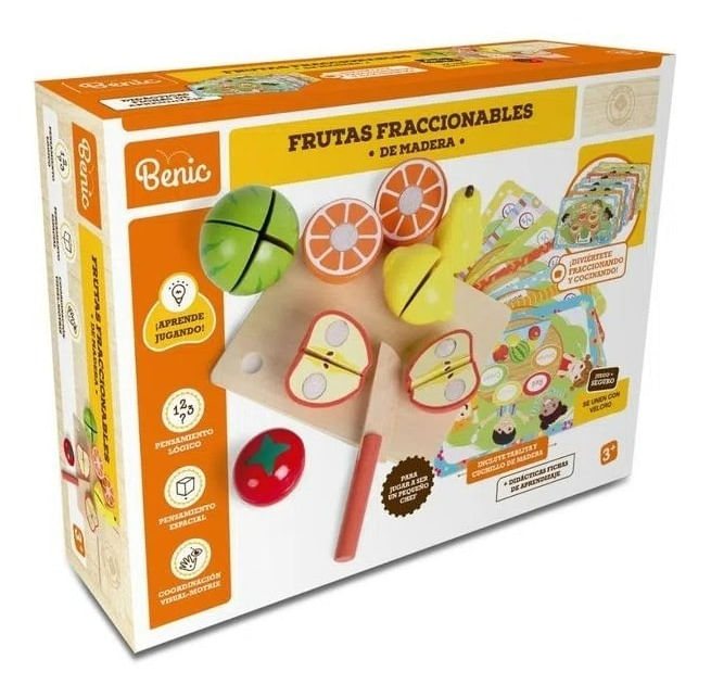Benic Frutas Fraccionables Para Cortar De Madera Be21 Shine