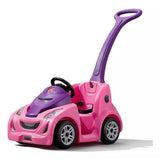 Auto buggy rosa con manija 775600