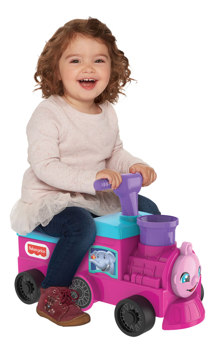 Fisher Price Pata Pata Tren Tootin Rosa 40443