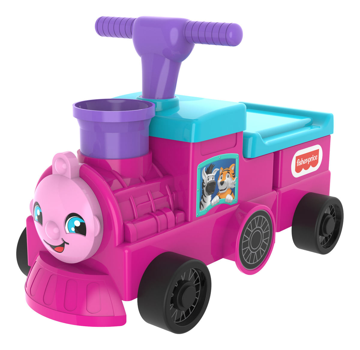 Fisher Price Pata Pata Tren Tootin Rosa 40443