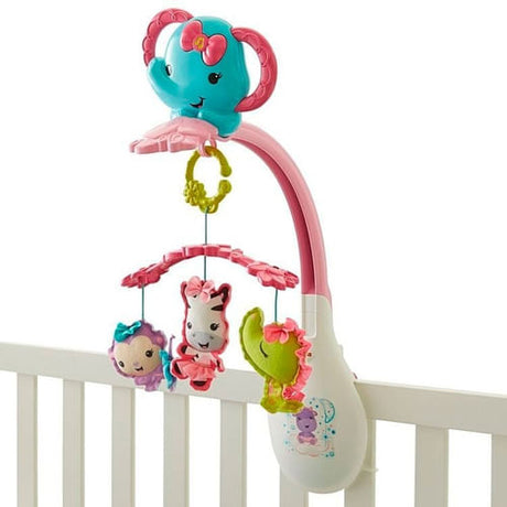 Fisher Price Movil Musical Rosa Drd69