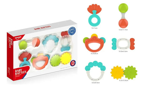 Set De Regalo Sonajeros Y Mordillos 6 Piezas 1862386 Huanger