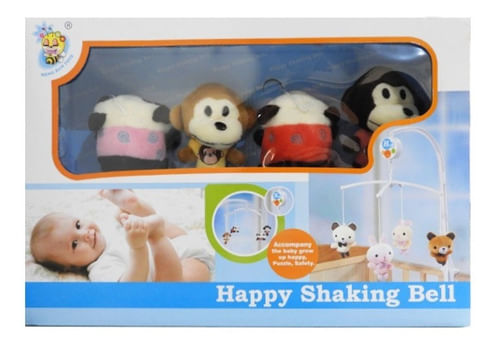 Móvil Musical 4 Colgantes De Peluche 1333611