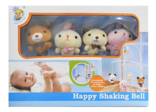 Móvil Musical 4 Colgantes De Peluche 1333611