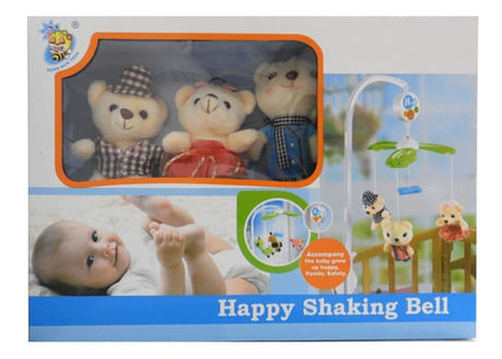 Móvil Musical 3 Muñecos De Peluche 1437573