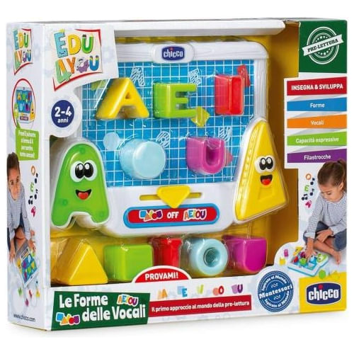 Chicco Juego De Encastre Formas Y Vocales 9798000040
