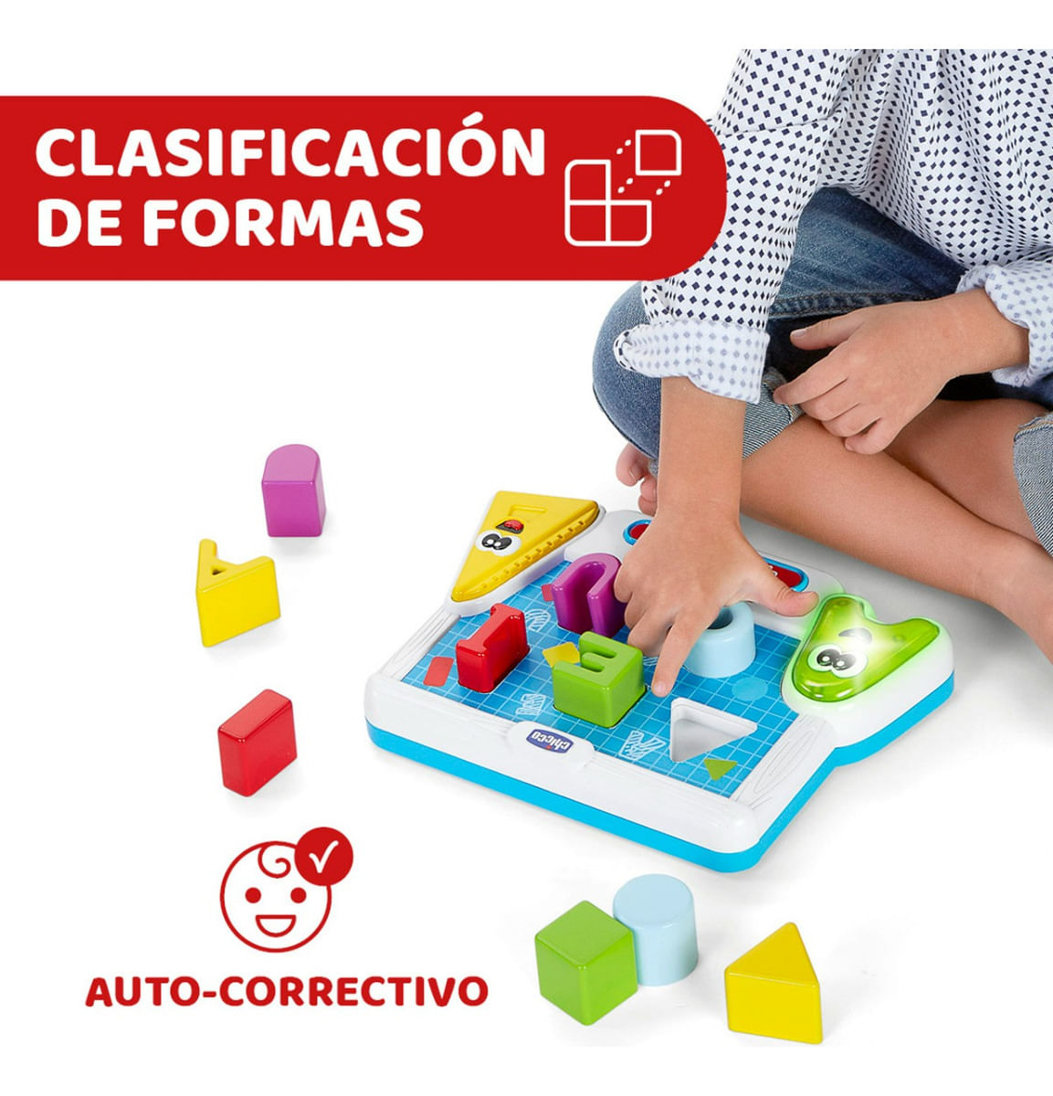Chicco Juego De Encastre Formas Y Vocales 9798000040