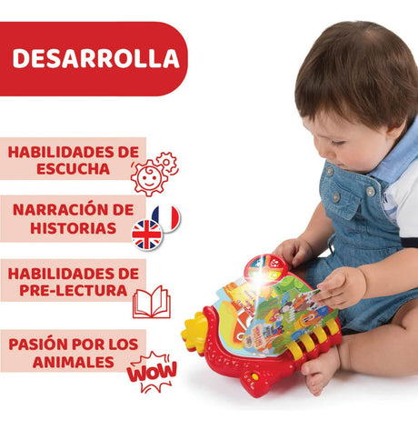 Chicco Libro De La Granja Interactivo Y Bilingüe 10514000040