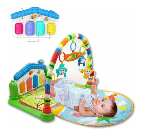 Gimnasio Piano De Bebe Musical Verde 1765529 Huanger