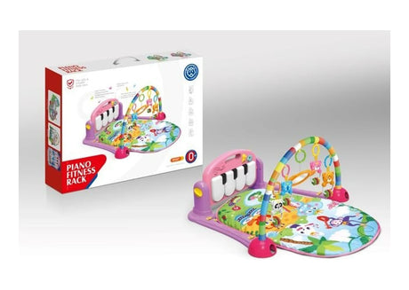 Gimnasio Piano De Bebe Musical Rosa 1765532 Huanger