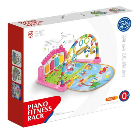 Gimnasio Piano De Bebe Musical Rosa 1765536 Huanger