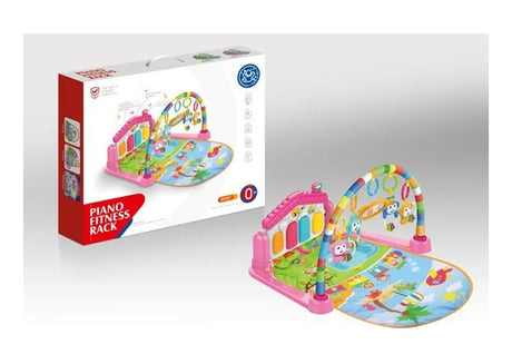 Gimnasio Piano De Bebe Musical Rosa 1765536 Huanger