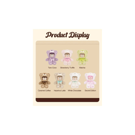 Nanci by Robotime Muñecas Coleccionables Sorpresa Chocolate Cutie Bear Blind Box MNAXX