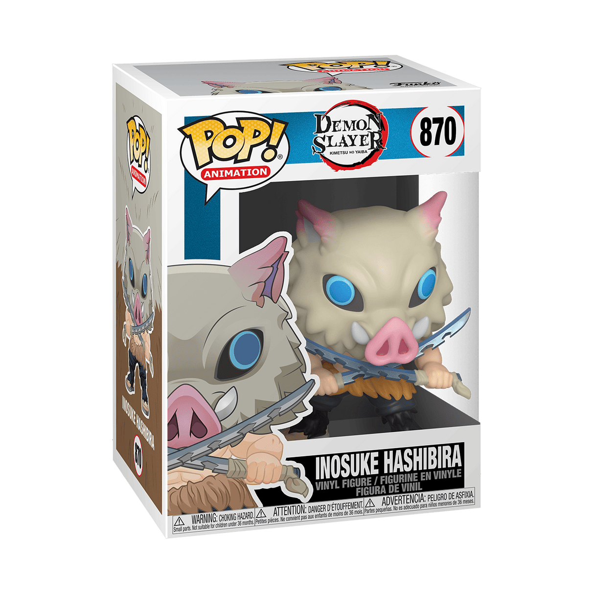 Funko POP Demon Slayer Inosuke Hashibira 870 49011
