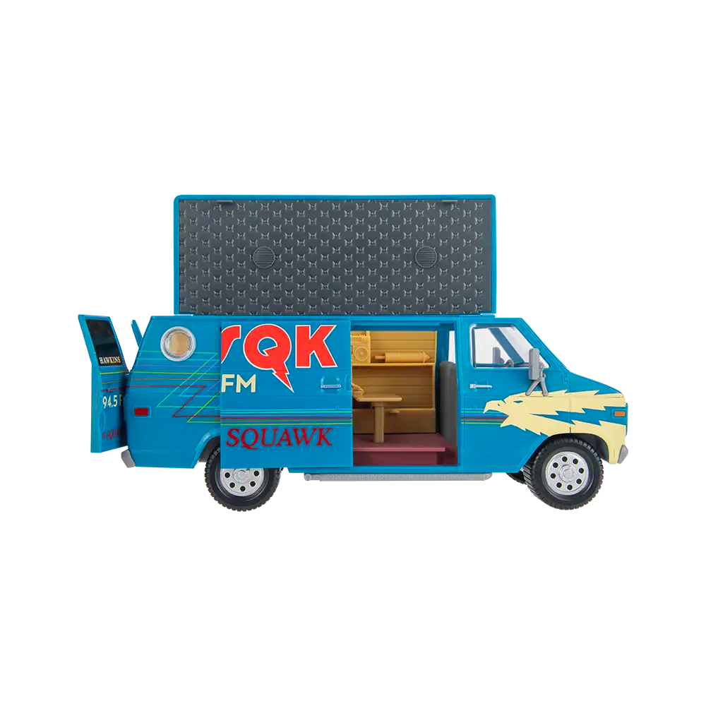 Stranger Things Squawk Van + Figura Steve Exclusivo