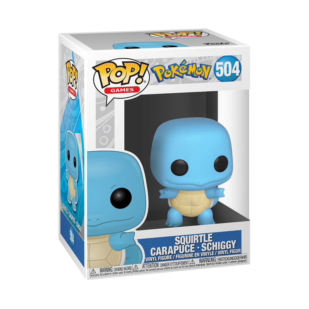 Funko POP Games Pokemon Squirtle EMEA 50402