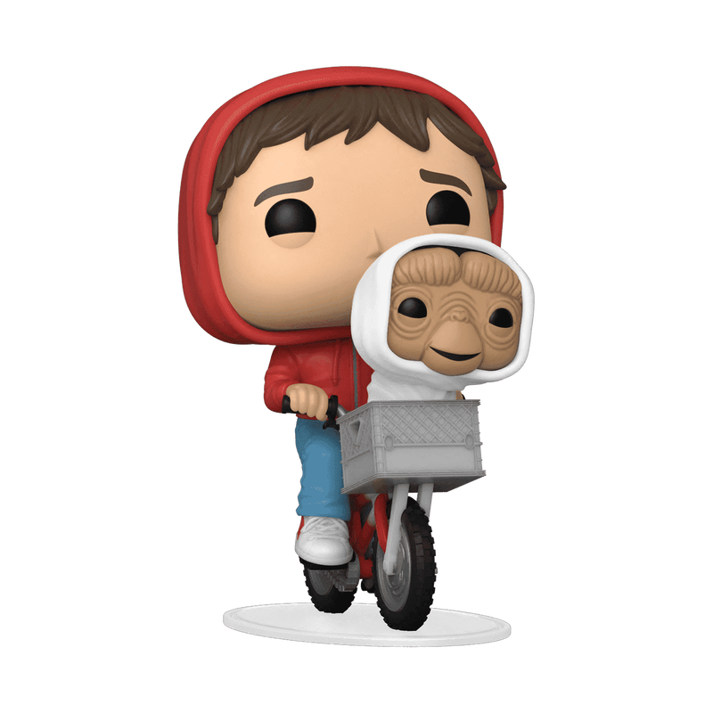 Funko POP ET Elliott con ET en Bicicleta 50768
