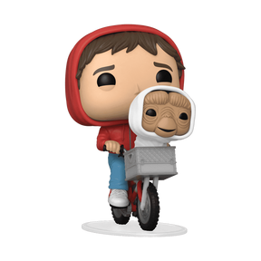 Funko POP ET Elliott con ET en Bicicleta 50768