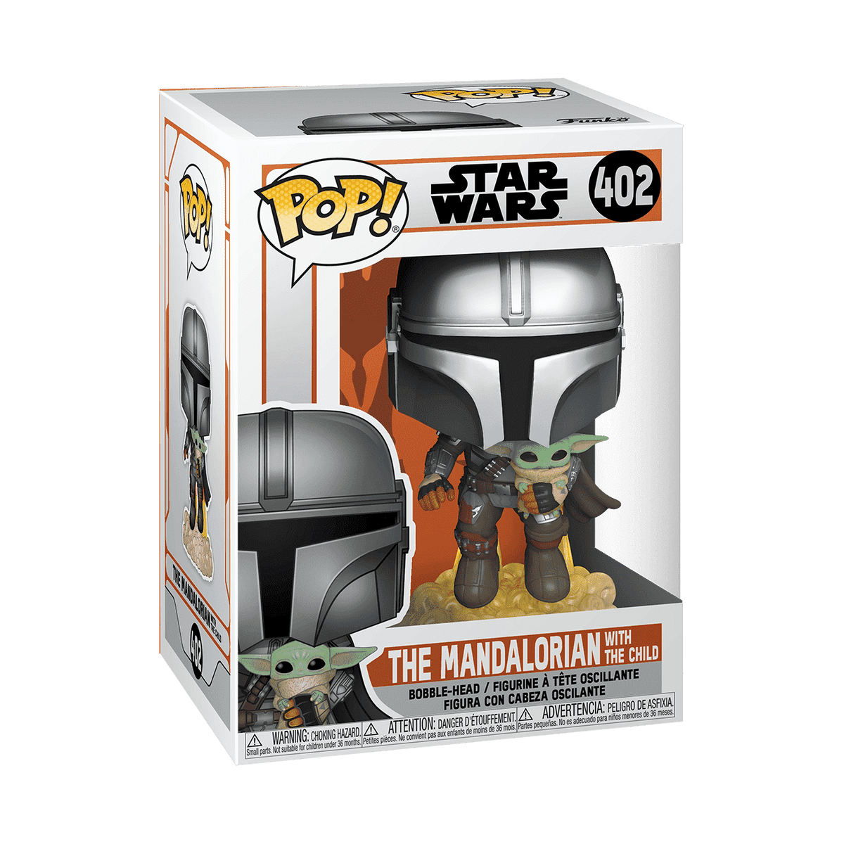 Funko POP Star Wars Mandalorian Mando Jetpack 50959