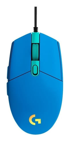 Logitech Mouse G203 Lithsync Azul 910005795 At