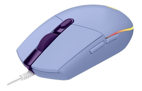 Logitech Mouse G203 Lithsync Lila 910005852 At