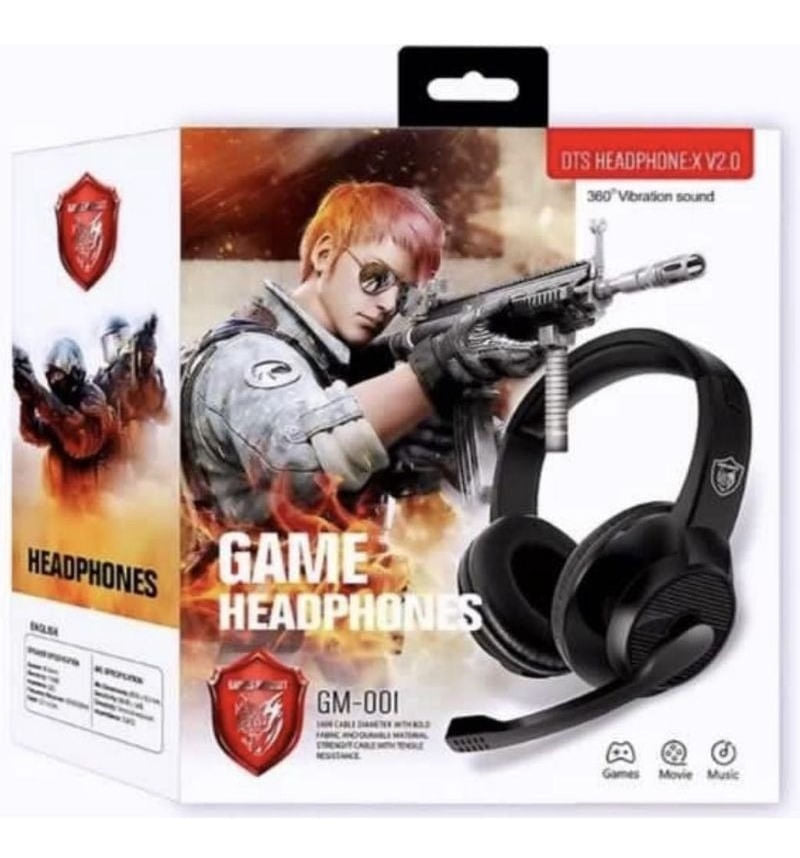 Auriculares Gamer Headset Gamer Gm01 2056259 Shine