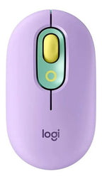 Logitech Pop Mouse Inalámbrico Lila Con Emojis 910006551