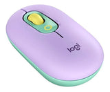 Logitech Pop Mouse Inalámbrico Lila Con Emojis 910006551