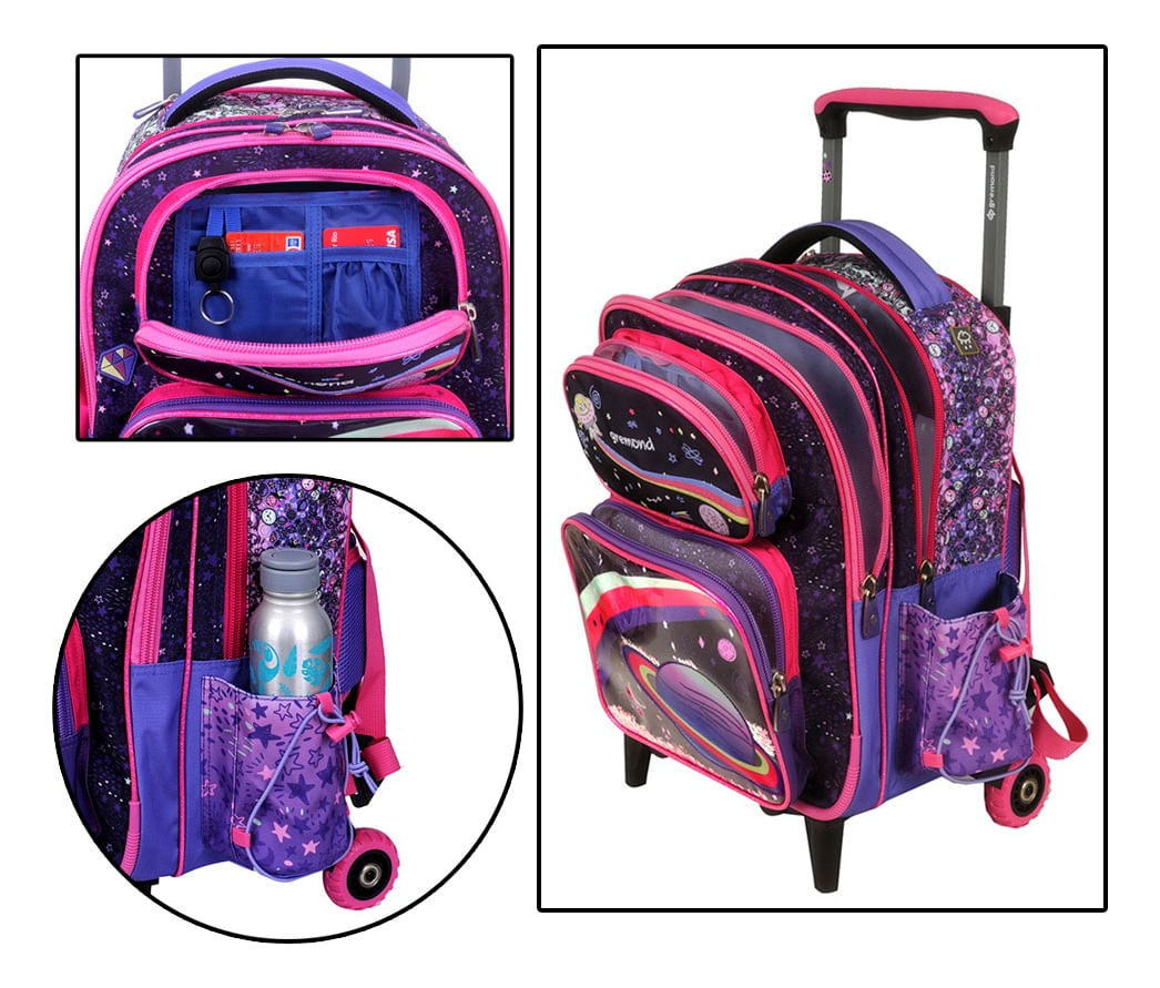 Gremond Mochila Con Carro Kids 26l Espacial 05051470084
