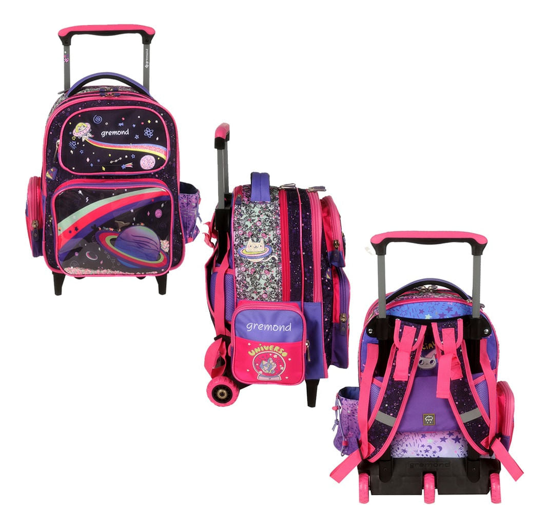 Gremond Mochila Con Carro Kids 26l Espacial 05051470084