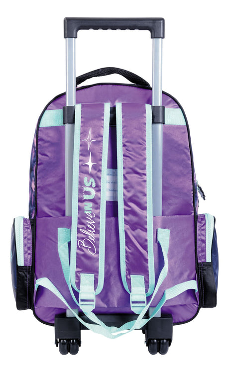 Mochila Frozen Relieve Con Carro 18 Pulgadas 57817