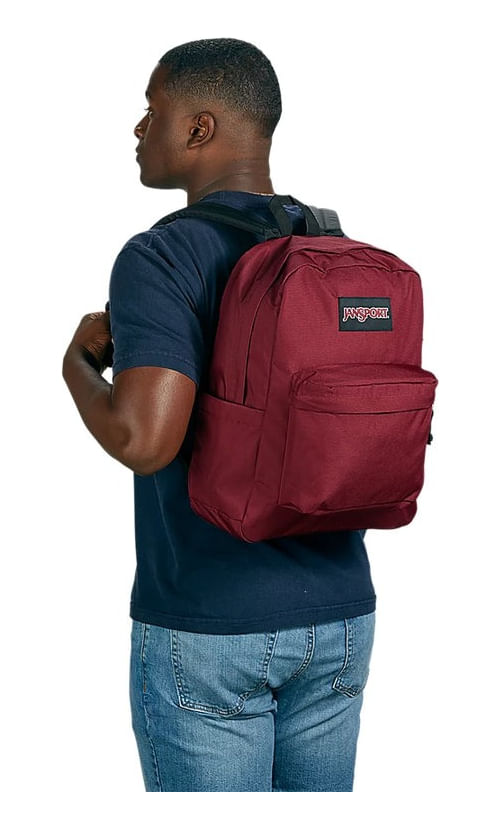 Jansport Mochila Superbreak Plus Russet Red 26l Js0a4que04s