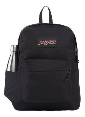Jansport Mochila Superbreak Black 26l Bolsillo Porta Botella