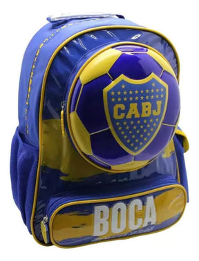 Mochila Boca Jrs Espalda 16 Pulgadas Bo185