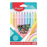 Maped Color's Peps Rotuladores de color pastel x10 845469