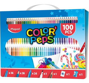 Maped Color's Peps Kit Para Colorear Con 100 Piezas 907003