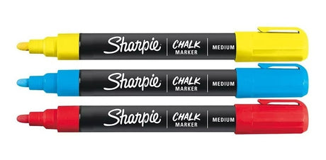 Sharpie Chalk Tiza Líquida Borrable X 3 Colores 2175440