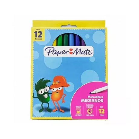 Paper Mate Marcadores Unipunta x12 unidades G10106