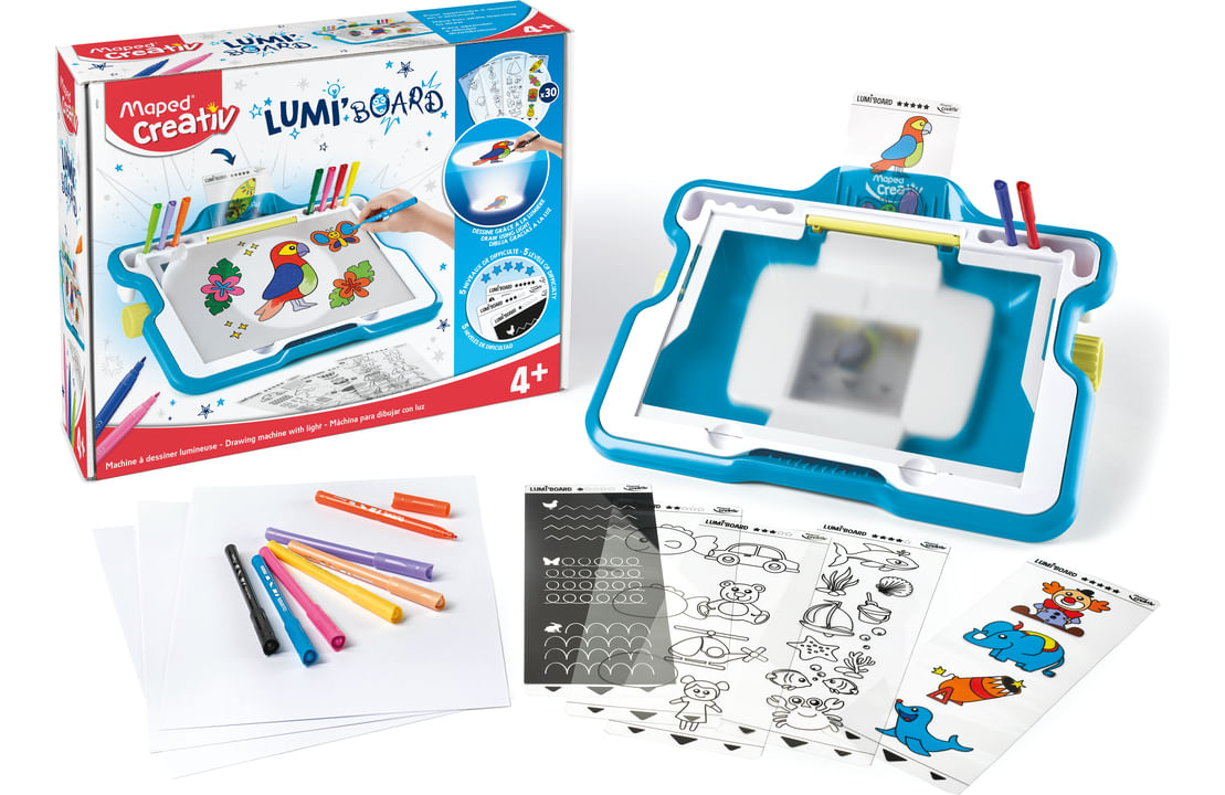 Maped Lumi Board Pizarra Para Dibujar Con Luz 907021