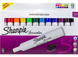 Marcador Acuacolor 12 Piezas Sharpie