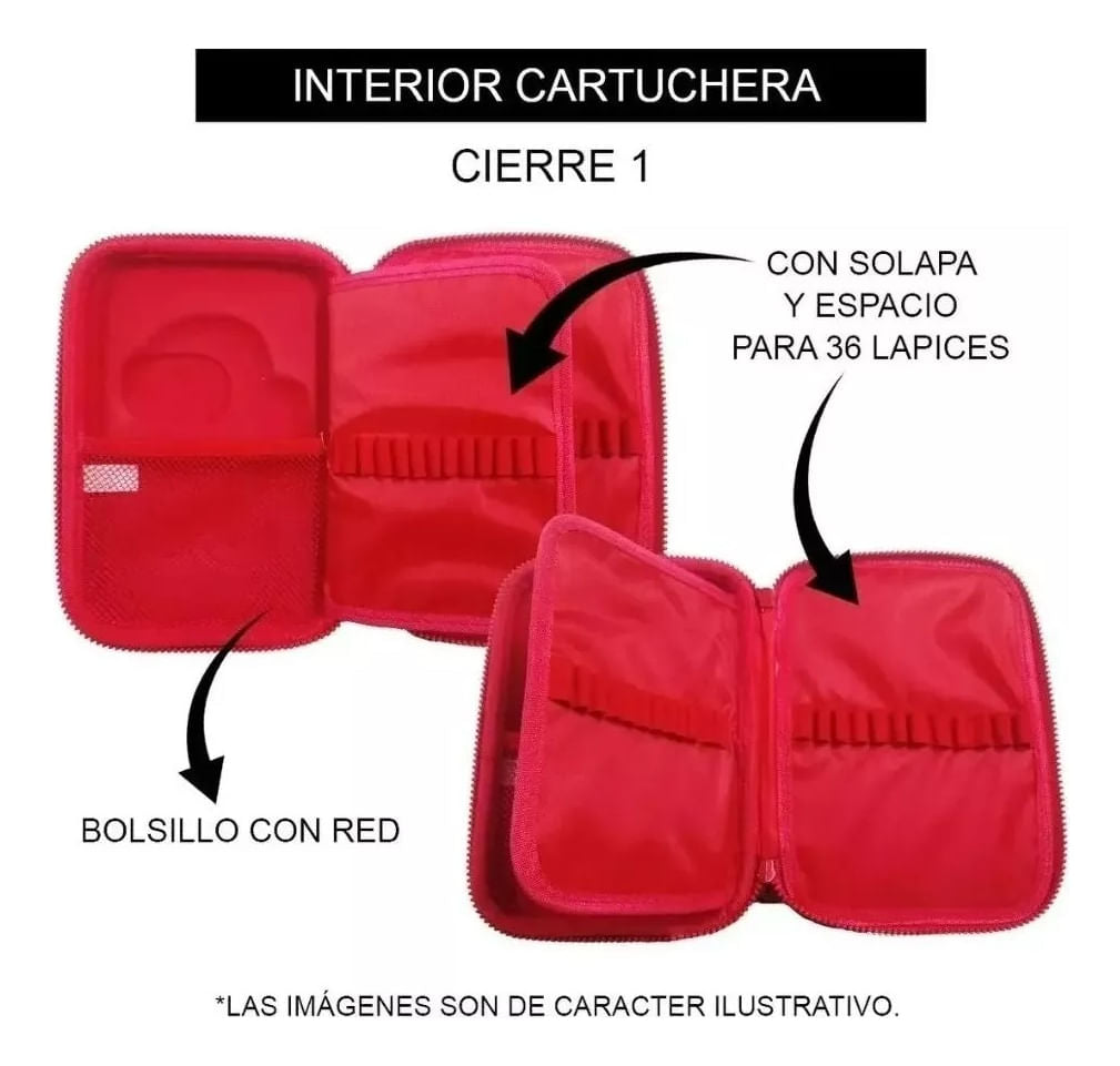 Mooving Cartuchera Doble Eva Star Wars 1514245