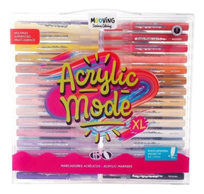 Mooving Acrylic Mode Xl Marcadores Acrilicos X60 3022160