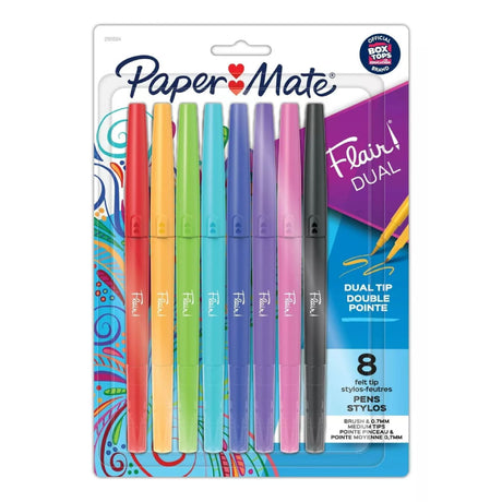 Paper Mate Flair Rotuladores de doble punta 08 unidades 2181387
