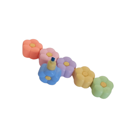 Resaltador 5 Colores Modelo Flores SL6601 Kinderland