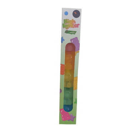 Resaltador 5 Colores Ositos Transparentes SL6605 Kinderland