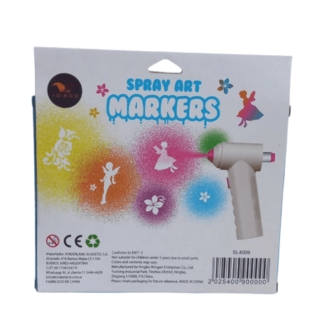 Spray Art Markers Respuesto Marcadores X6 Sl4009 Kinderland