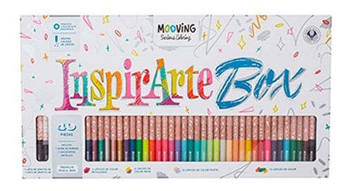Coloring Inspirarte Box X40 Piezas 3019940 Mooving