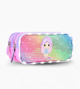 Footy Cartuchera Doble Cierre Luz Led Cool Friends F18022.01