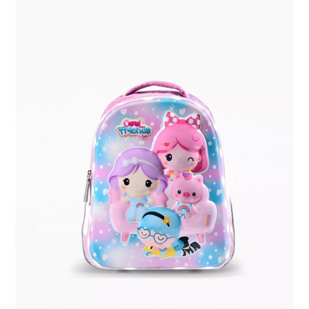 Mochila Espalda 14" Nena C. Friends 3D F1809.01.UNICO