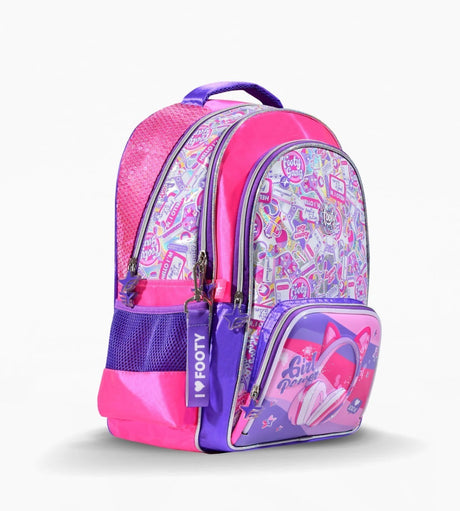 Footy Mochila De Espalda 18p Auriculares Con Luz Led F1983